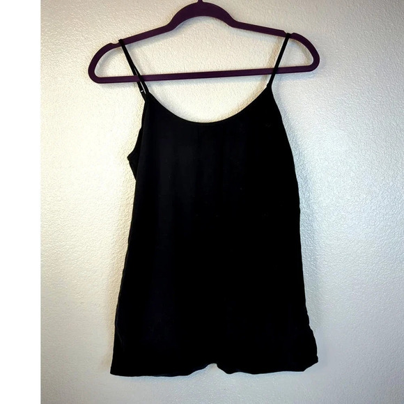 Old Navy Tops - Old Navy Basic Black Tank Set of 3 with adjustable straps size L